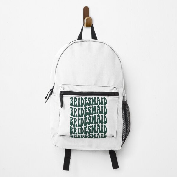 Item preview, Bridesmaid Emerald Green Retro Graphic Bridal Party Gifts for Bachelorette Party designed and sold by mysticblvd.