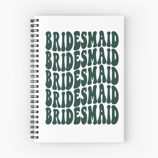 Item preview, Bridesmaid Emerald Green Retro Graphic Bridal Party Gifts for Bachelorette Party designed and sold by mysticblvd.