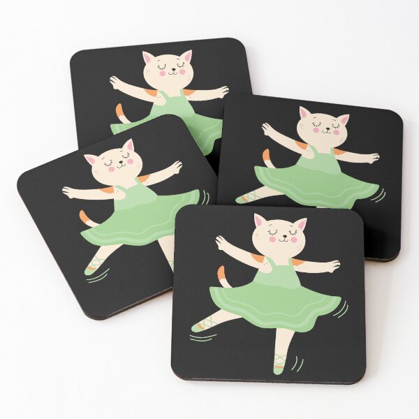 Item preview, Funny Cat dancing ballet dogs pets designed and sold by tanabe.