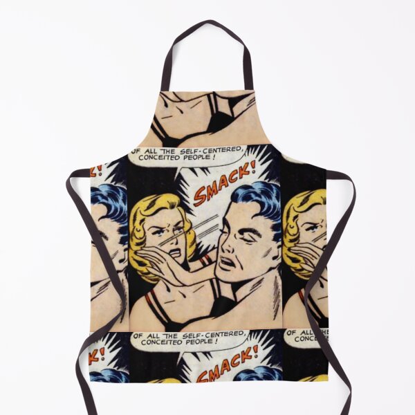 Item preview, Comic Book Girl Slapping a Douche Bag designed and sold by designedbykels0.