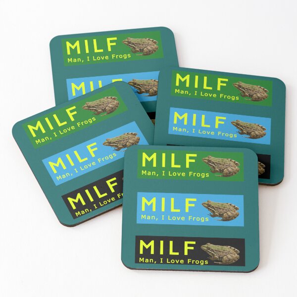 Item preview, Man I Love Frogs - bumper s - green designed and sold by LabobDesigns.