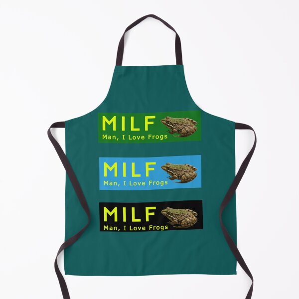 Item preview, Man I Love Frogs - bumper s - green designed and sold by LabobDesigns.