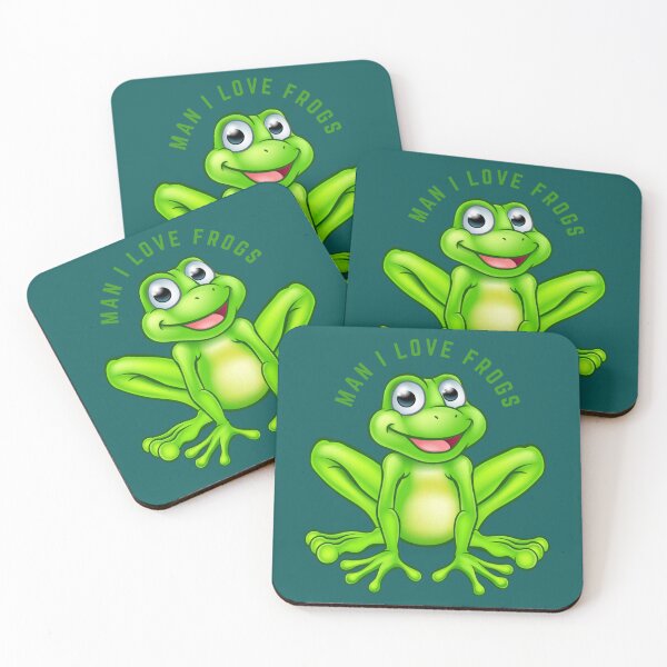 Item preview, MAN I LOVE FROGS  FROGS LOVER  designed and sold by LabobDesigns.