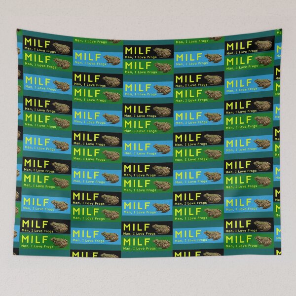 Item preview, Man I Love Frogs - bumper s - green designed and sold by LabobDesigns.