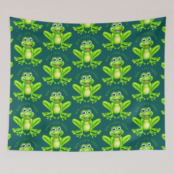 Item preview, MAN I LOVE FROGS  FROGS LOVER  designed and sold by LabobDesigns.