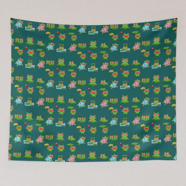 Item preview, Man I Love Frogs  Kawaii Frogs  designed and sold by LabobDesigns.