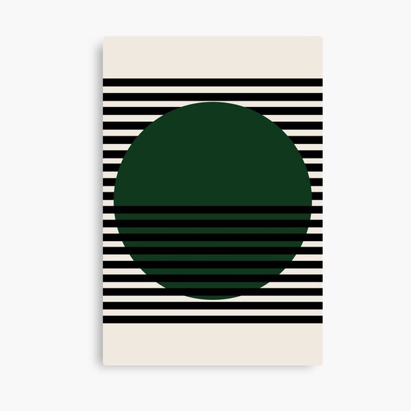 Item preview, Bauhaus Exhibition Print, Bauhaus Wall Art dark green circle across, Bauhaus Exhibition Wall Decor designed and sold by re-make-.
