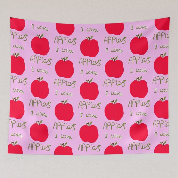 Item preview, I love apples  designed and sold by ArtistRebeccaLS.