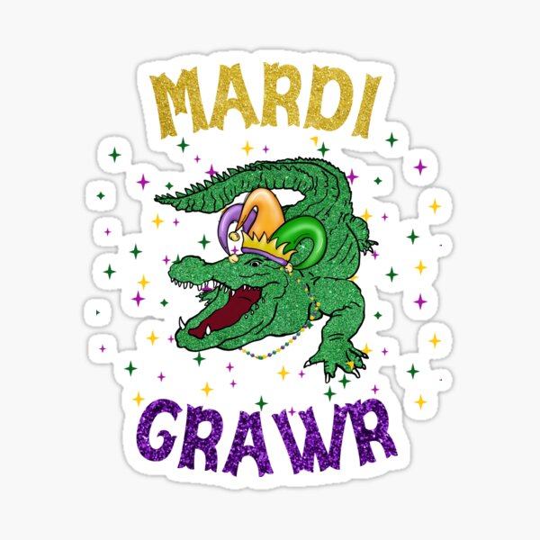 Mardi Gras Stickers – artistcolette