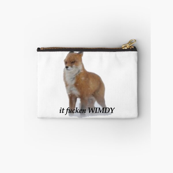 Item preview, it fucken WIMDY fox designed and sold by AlfaNoraStore.
