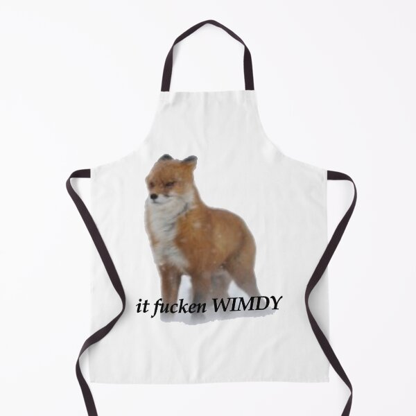 Item preview, it fucken WIMDY fox designed and sold by AlfaNoraStore.