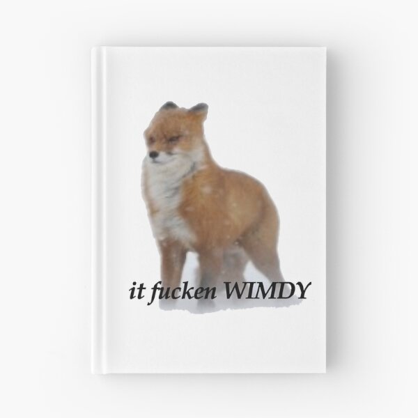 Item preview, it fucken WIMDY fox designed and sold by AlfaNoraStore.