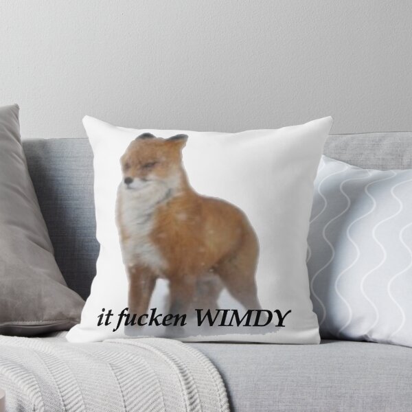 Item preview, it fucken WIMDY fox designed and sold by AlfaNoraStore.