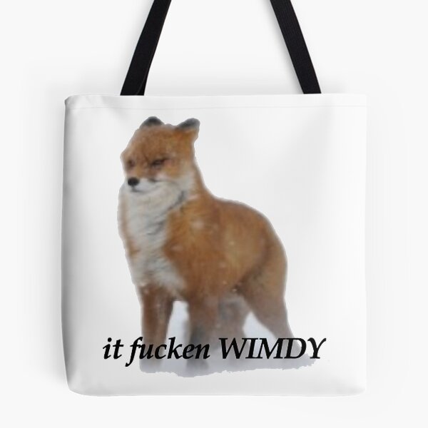 Item preview, it fucken WIMDY fox designed and sold by AlfaNoraStore.