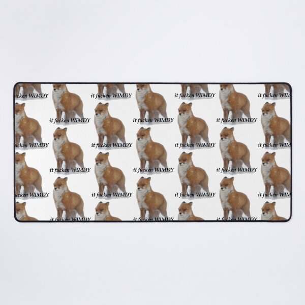 Item preview, it fucken WIMDY fox designed and sold by AlfaNoraStore.