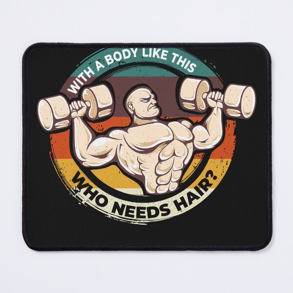 Item preview, Sexy body - no hair - fun fitness designed and sold by ChrisFeil.