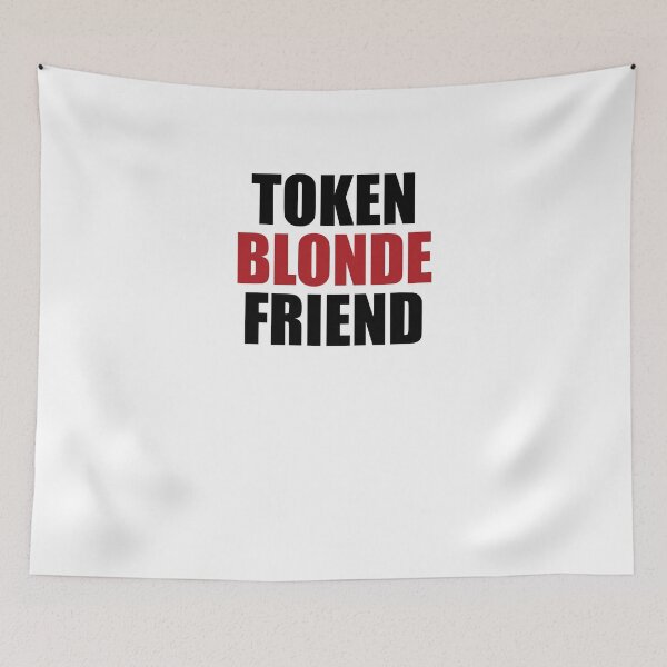 Item preview, Token Blonde Friend designed and sold by theredteacup.