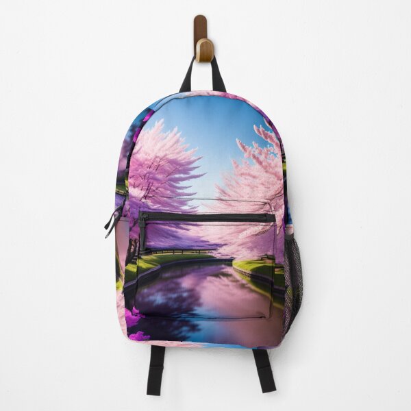 Vista previa del artículo con la obra «Parque de los cerezos en flor», diseñado y vendido por craydesigns.