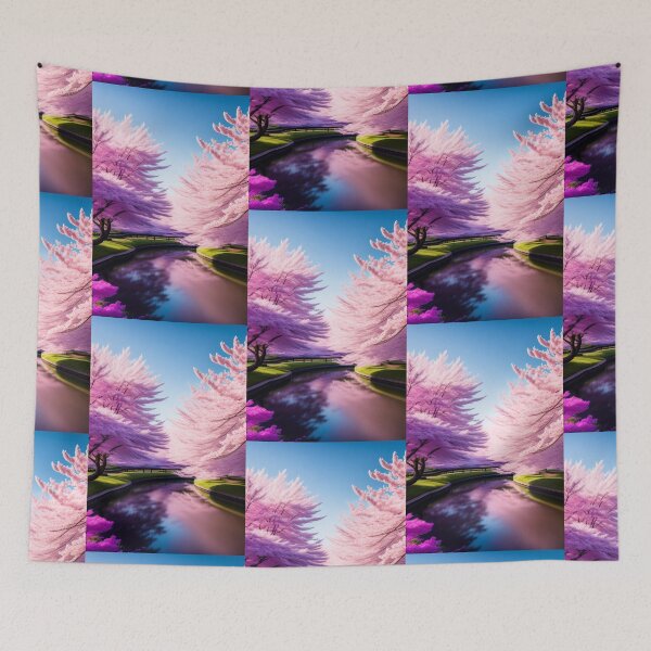 Item preview, Cherry Blossom Park designed and sold by craydesigns.