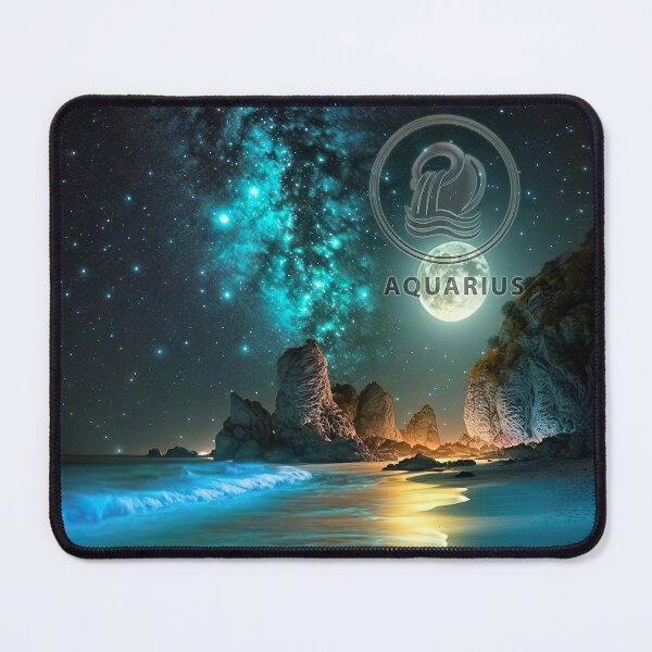 Item preview, Moon with Aquarius by the Pianist designed and sold by Fabled-Gallery.
