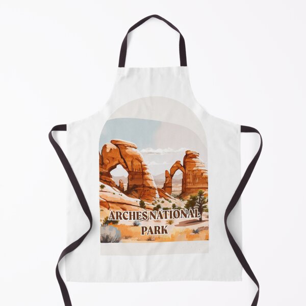 Item preview, Arches National Park Boho Watercolor Arch designed and sold by PikoApparel.