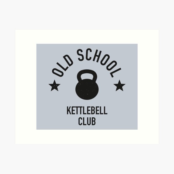 Item preview, Old School Kettlebell Club designed and sold by TeeMonsters.