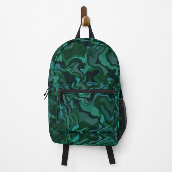 Item preview, Abstract in green waves. designed and sold by MirBer.