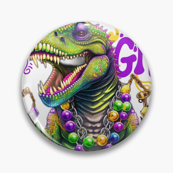Item preview, Funny Trex Dino Mardi Gras Carnival Party Costume designed and sold by GOODMORNING-ART.