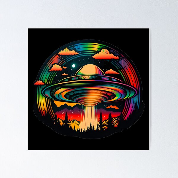 Trippy wall online posters