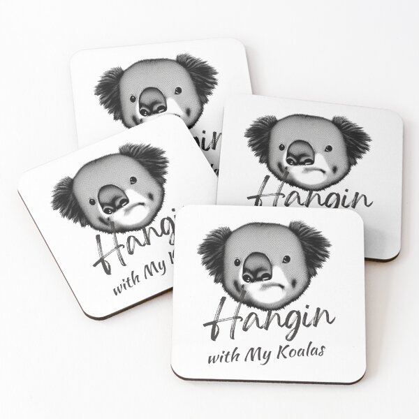 Aperçu de l'œuvre Je traîne avec mes koalas - ours koala - amoureux des koalas créée et vendue par WBP Mart.