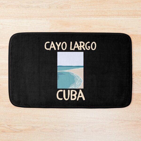 Item preview, Cayo Largo Del Sur Cuba Minimalist Beach Design designed and sold by RektRepublic.