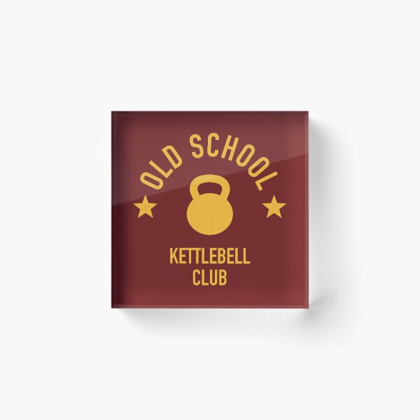 Item preview, Old School Kettlebell Club - Kettlebell gift designed and sold by TeeMonsters.