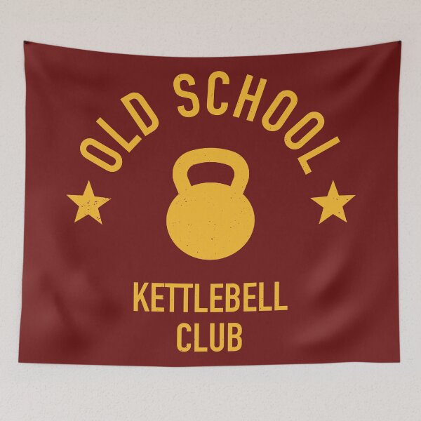 Item preview, Old School Kettlebell Club - Kettlebell gift designed and sold by TeeMonsters.