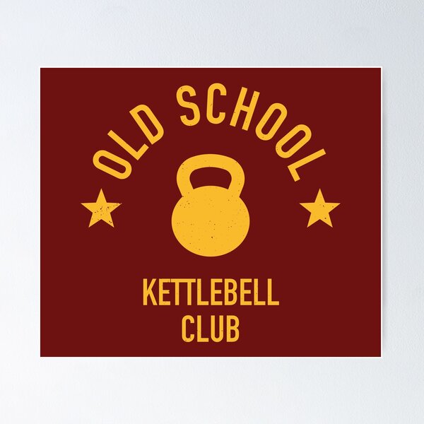 Item preview, Old School Kettlebell Club - Kettlebell gift designed and sold by TeeMonsters.
