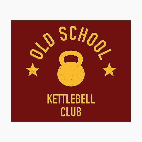 Item preview, Old School Kettlebell Club - Kettlebell gift designed and sold by TeeMonsters.