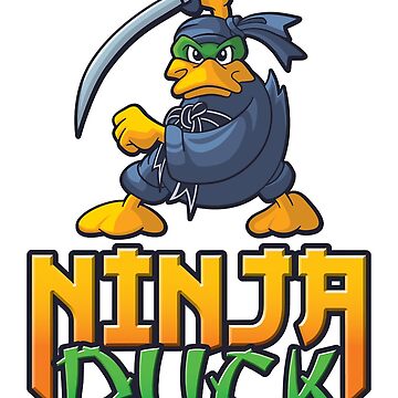 Creative & Funny Duck Shirt Dunin Ninja Duck Ninja T-Shirt M