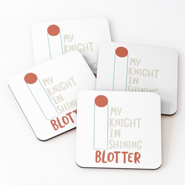 Item preview, Funny BINGO Pun My Knight in Shining Blotter designed and sold by whyitsme.