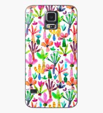 Jungle tropical garden - Fun palms pattern Case/Skin for Samsung Galaxy