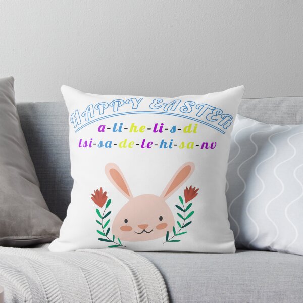 Item preview, Happy Easter in Cherokee designed and sold by SmallTownGarage.
