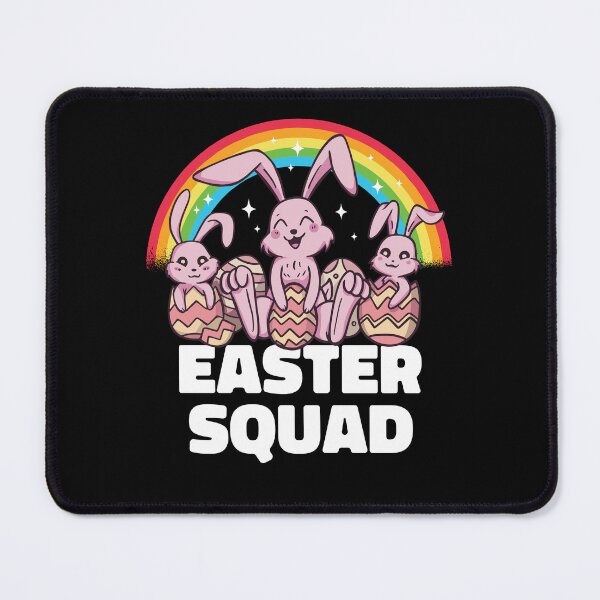 Item preview, Egg Hunting Easter Bunny Rainbow Art designed and sold by MrEddie10.