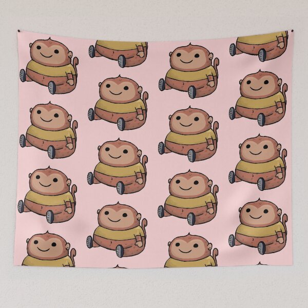 Item preview, Monkey Sitting Down designed and sold by Elina On Twitch.
