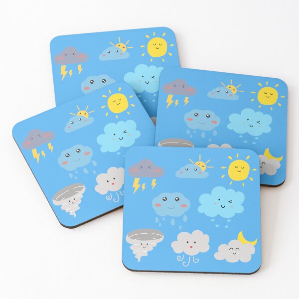 Item preview, cute weather collection designed and sold by Innovativeartco ⭐⭐⭐⭐⭐(12k).