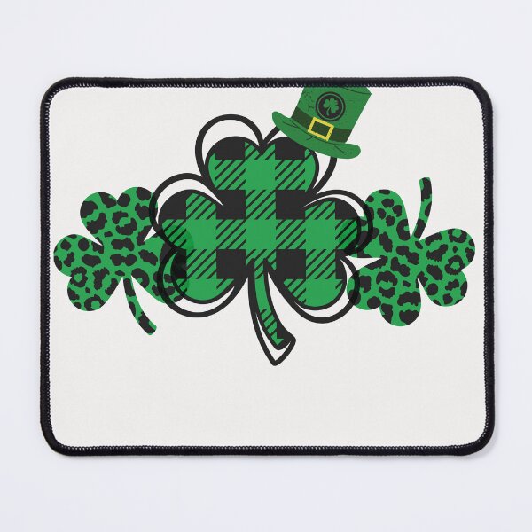 Item preview, Three Leopard And Plaid Shamrocks St Patricks Day 2023 Women  designed and sold by HSjem.