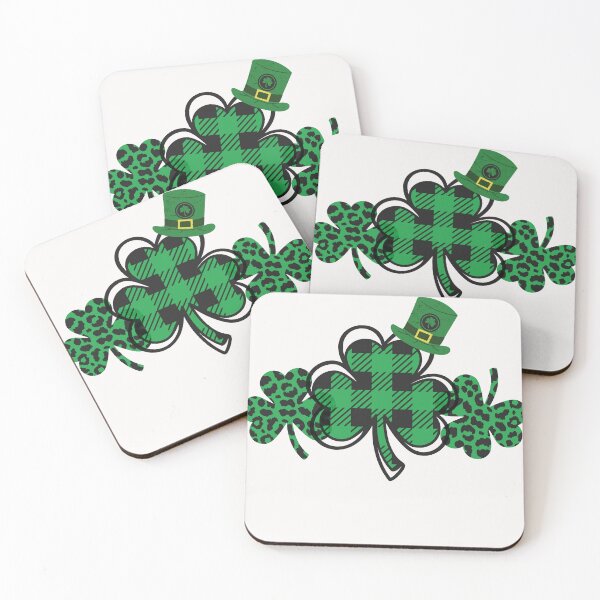 Item preview, Three Leopard And Plaid Shamrocks St Patricks Day 2023 Women  designed and sold by HSjem.