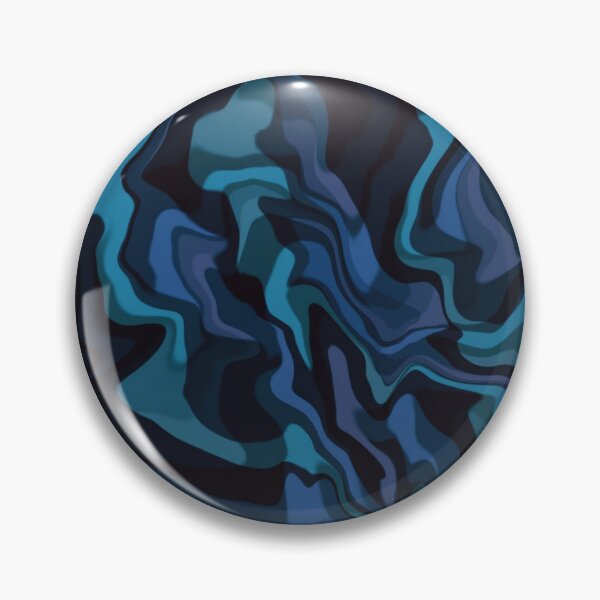 Item preview, Abstract in blue waves. designed and sold by MirBer.