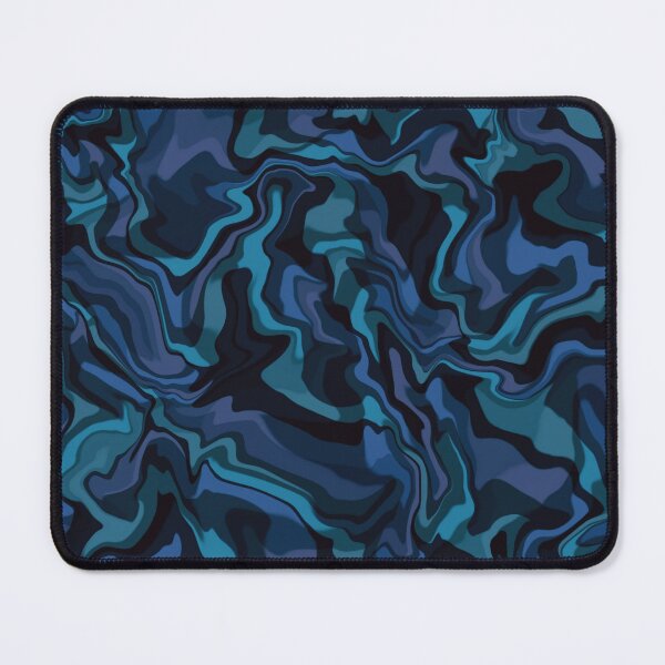 Item preview, Abstract in blue waves. designed and sold by MirBer.