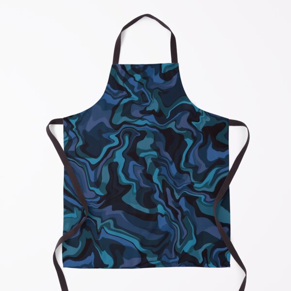 Item preview, Abstract in blue waves. designed and sold by MirBer.