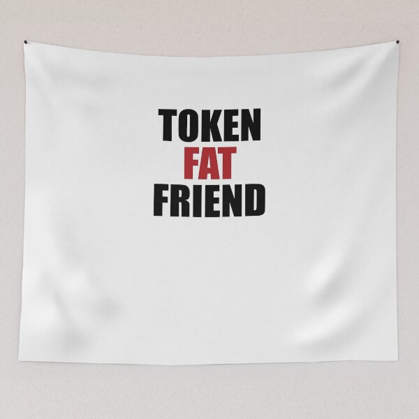 Item preview, Token Fat Friend designed and sold by theredteacup.