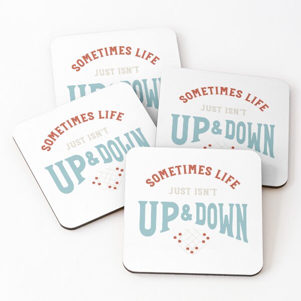 Item preview, BINGO Saying Sometimes Life Just Isn't Up & Down designed and sold by whyitsme.