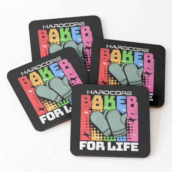 Item preview, Hardcore Baker For Life Pastry Chef Funny Bakery designed and sold by Kiwi Queen.